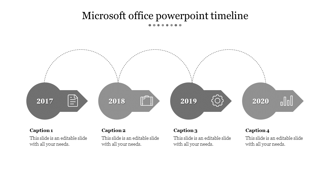 Free - Microsoft Office 2010 PowerPoint Timeline Template Design
